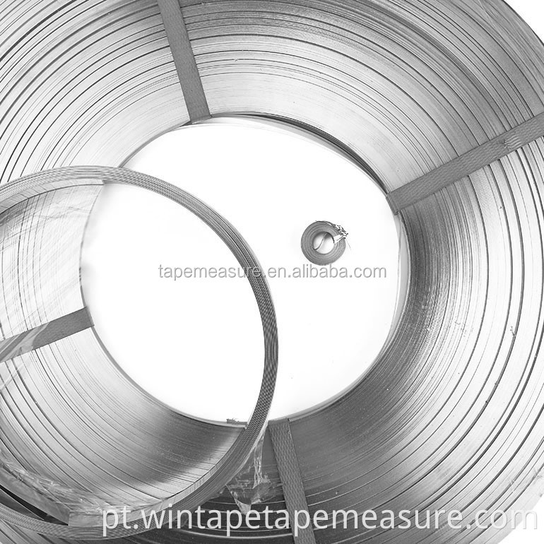 0,08 mm a 30 mm de espessura Matéria-prima Aço inoxidável Rolling strip Tiras de fita de aço inoxidável para fita métrica